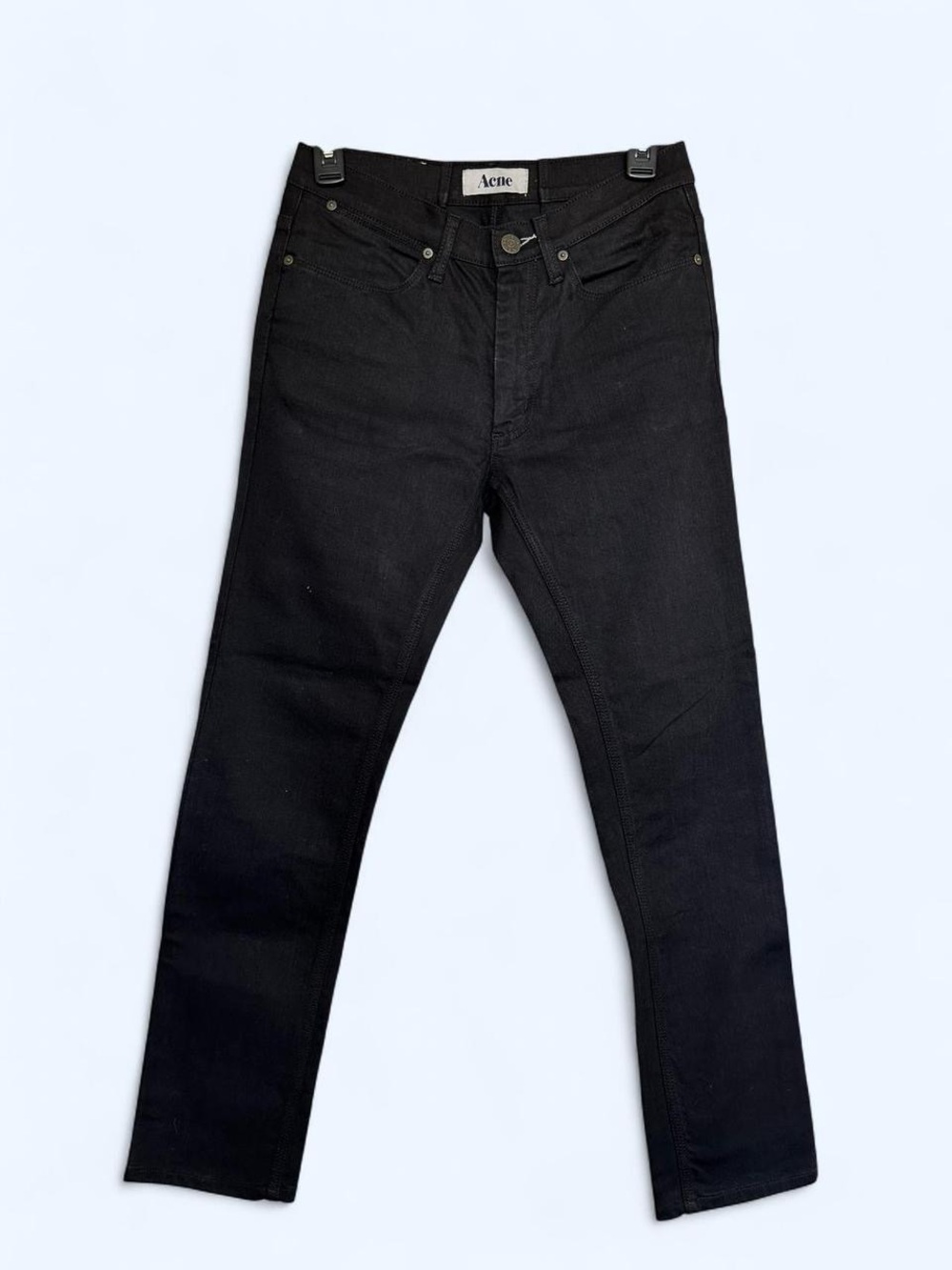 Acne Studios Max Cash Black skinny jeans  29/32 - Like New - No fading